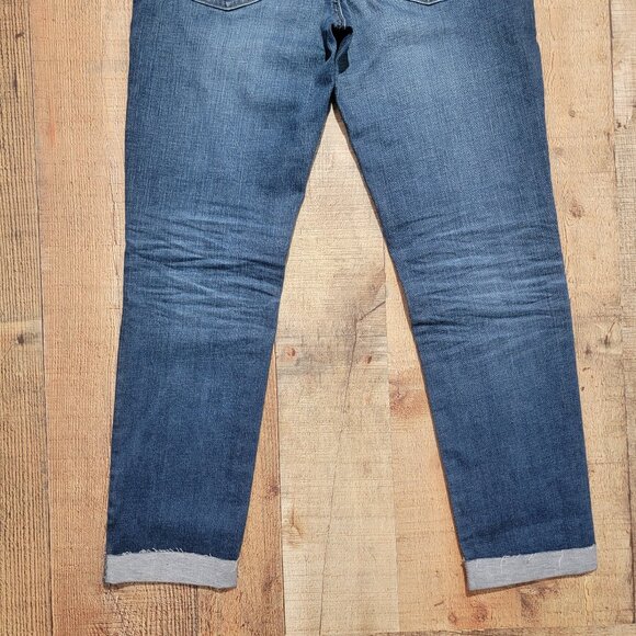 AG Adriano Goldschmied The Prima Roll Up Cigarette Roll-Up Denim Jeans - Picture 12 of 15